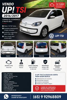 VOLKSWAGEN UP 1.0 TSI MOVE UP 12V FLEX 4P MANUAL